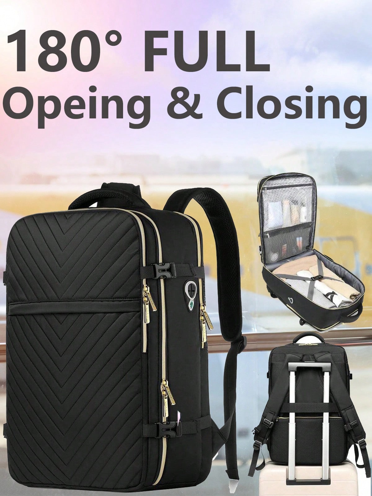 Laptop Bag - Duży plecak podróżny do noszenia w