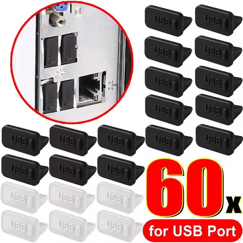 Laptop Charger - Zaślepka przeciwkurzowa do portu USB-A, osłonka