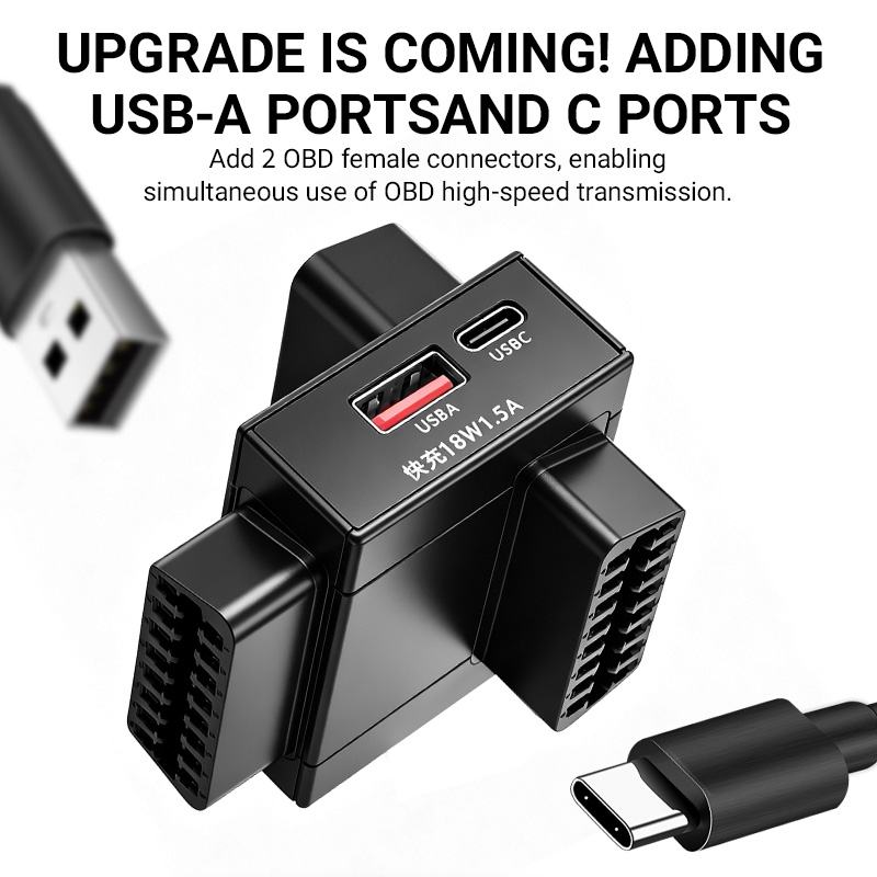 Adapter rozdzielający OBD2, 1  – Usb C Hub recenzja i cena