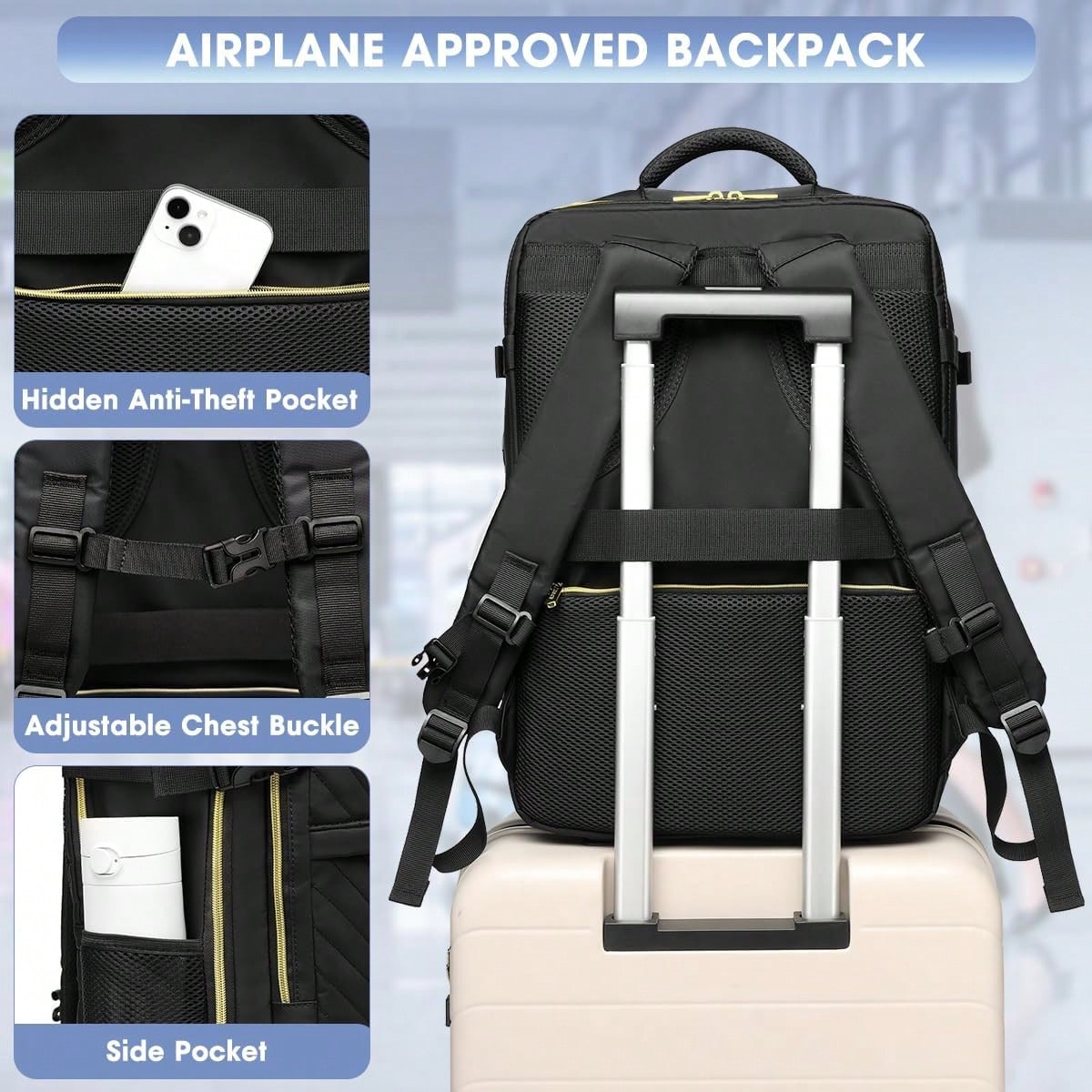 Duży plecak podróżny do noszen – Laptop Bag recenzja i cena
