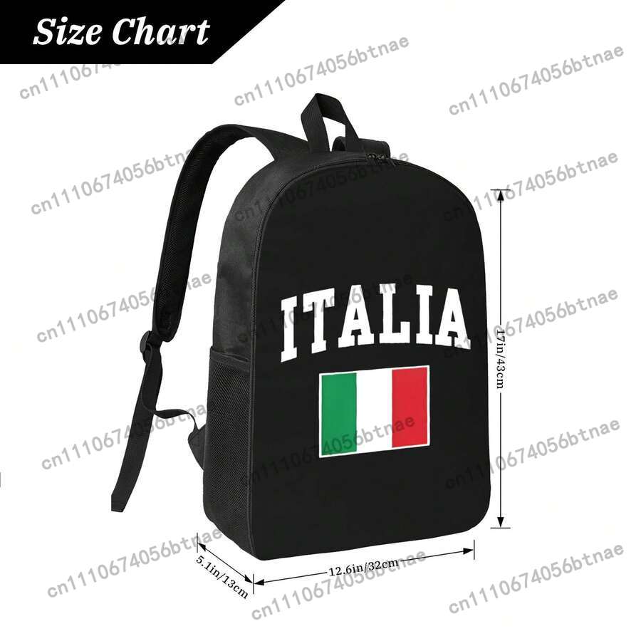 Plecak z flagą Włoch, wodoodpo – Laptop Bag recenzja i cena