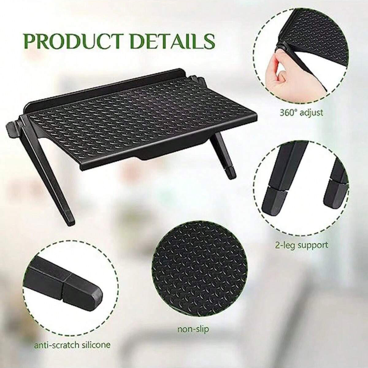 Regulowana półka na górze ekra – Laptop Stand recenzja i cena